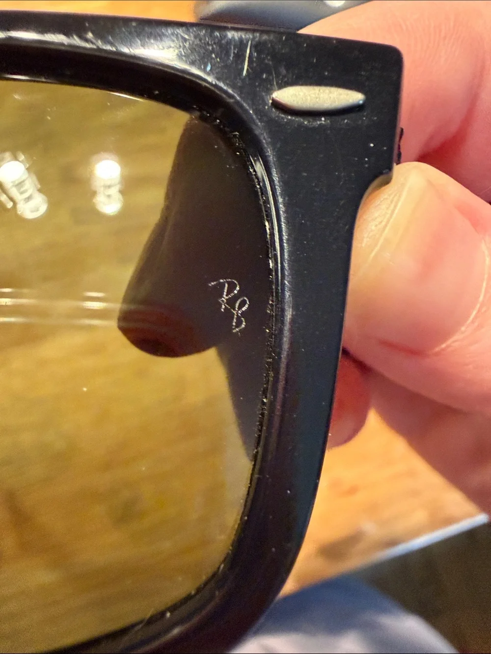 Ray-Ban Black Wayfarer Sunglasses with Black Case